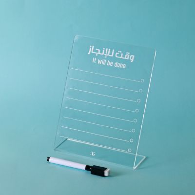 توزيعات لوح أكريليك للمكتب