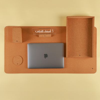 طقم مكتب من الفلّين المظغوط