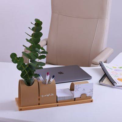 Leather Office Organizer