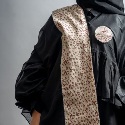  Qatar National Day Scarf & Broche