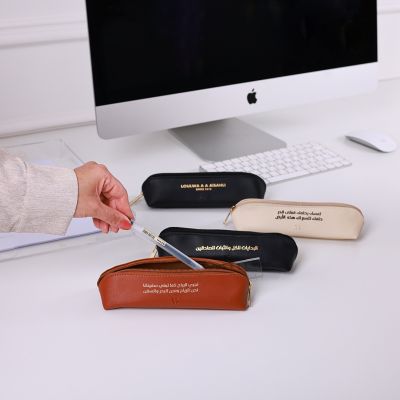 LEATHER PENCIL CASE