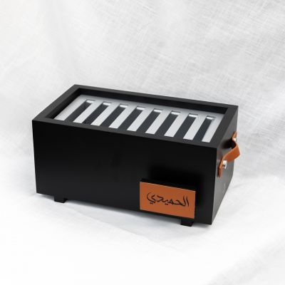 دوة خشبية - بطباعة الأسماء (أسود)