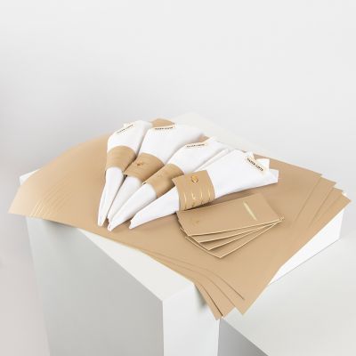 Sama Leather Placemats & cutlery holder full set