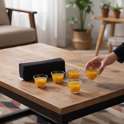 12 Cup Custom Coffee with Fabric Bag